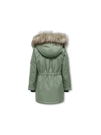 ONLY | Parka pour fille KOGIRIS | hellgrün